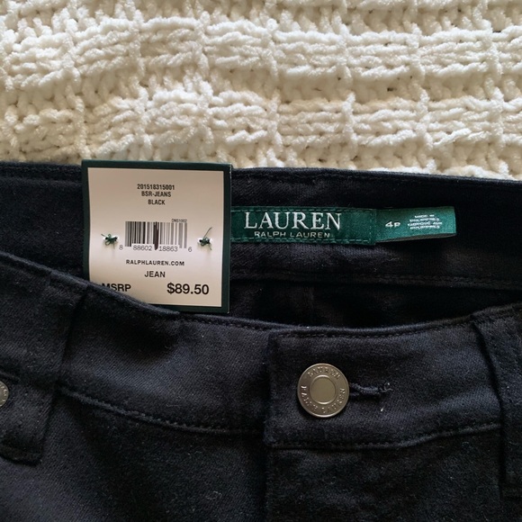 Ralph Lauren (women) Black Jeans, Slim Stretch - Picture 7 of 8